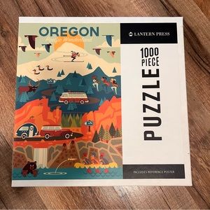 Lantern Press Oregon Pacific Wonderland 1000 piece puzzle. Great gift!
